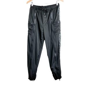 LF Windbreaker Black Jogger Pants